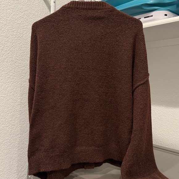 Topshop Exposed Seam Cardigan - Picture 6 of 6